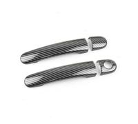 KJHOPY manija puerta exterior Piezas De Coche, Cubiertas Manija Puerta ABS Con Orificio Entrada Inteligente Para Rabbit A4 1J, Para Passat B5 1997-2004 2003 2005 Para Polo(B)