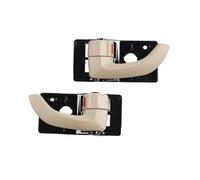 KJHOPY Manijas Interiores Las Puertas Coche para Hyundai para Tucson 2005-2009(Beige Pair)