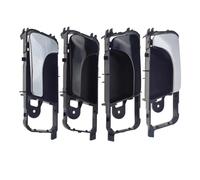 KJHOPY Manijas Interiores Las Puertas Para Buick Para Excelle 2007-2013(Chrome 4PCS LH RH)