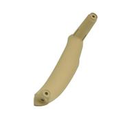 KJHOPY Manijas Interiores Puertas Coche Panel Puertas Interiores Barra Cubierta Embellecedora Para BMW E70 X5 SAV 2007-2013(Beige(on the left))