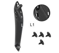 KJHOPY Moldura Puerta Manija Interior Delantera Trasera Izquierda/derecha Cubierta Para BMW F30 F80 F35 2012-2019(Left front)