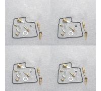 KJHOPY Partes del carburador Kit De Reparación De Carburador De Motocicleta Piezas De Aguja De Flotador De Diafragma De Émbolo para CBR1000F 1987 1988 1989 1990 1991(4 A)