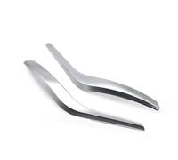 KJHOPY Reemplazo Cubierta Manija Puerta Interior Coche Tirador Panel Exterior Moldura Para BMW X1 E84 2010-2016(Silver 2PCS)