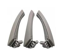 KJHOPY Reemplazo Cubierta Tirador Puerta Interior Coche Para BMW Serie 3 E90 E91 325 328i 2004-2012(RHD Gray)