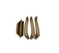 KJHOPY Reemplazo De Manija Puerta Interior Delantera Trasera Para BMW F25 X3 2011-2016 F26 X4(LHD Beige)