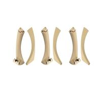 KJHOPY Reemplazo Moldura Exterior Manija Puerta Interior Coche Para BMW Serie 3 E90 325 328i 2004-2012(LHD Beige)