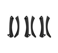 KJHOPY Reemplazo Moldura Exterior Manija Puerta Interior Coche Para BMW Serie 3 E90 325 328i 2004-2012(LHD Black)