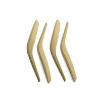 KJHOPY Reemplazo Moldura Panel Cubierta Exterior Manija Puerta Interior Para BMW X1 2010-2016(Beige 4PCS)