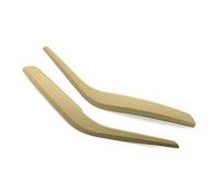 KJHOPY Reemplazo Moldura Panel Cubierta Exterior Manija Puerta Interior Para BMW X1 2010-2016(Beige 2PCS)