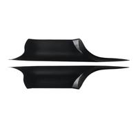 KJHOPY Tirador Puerta Interior Coche Embellecedor Instalación Rápida Para BMW Serie 7 F01/F02 2009-2015(Rear Matt Black)