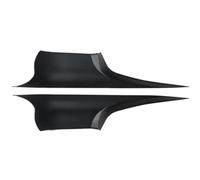 KJHOPY Tirador Puerta Interior Coche Embellecedor Instalación Rápida Para BMW Serie 7 F01/F02 2009-2015(Front Matt Black)