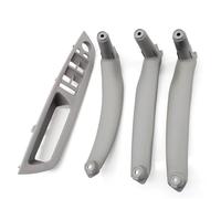 KJHOPY Tirador Puerta Interior Coche Izquierda Derecha Exterior Para BMW X5 E70 2007-2013 X6 E71 E72(LHD Gray)