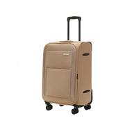KJHYYPP Equipaje de Mano Ampliable, Equipaje facturado, Maleta Grande, Equipaje de Viaje con Cerradura, 34 Pulgadas, Adecuado para Hombres y Mujeres (Ginger)