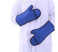 KJIASDFE Chaleco de Plomo Guantes de Plomo Resistentes a la radiación Guantes de Punta semiabierta Guantes de Plomo Protectores Guantes de protección contra Rayos X para blindaje de Plomo