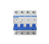 KJJFIPCXP NXB-63 4P C 1A 2A 3A 6A 10A 16A 20A 25A 32A 40A 63A Disyuntor Miniatura MCB DZ47 Interruptor de Seguridad doméstico(4a)