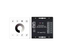 KJJFIPCXP Regulador de Intensidad táctil inalámbrico RF de 2,4 G, 8 Teclas, 86 Tipos, 12 V, RGB, sincronización en Red, Compatible con SMD5050 2835, DC5V-24V