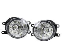 kjjukrhfs Conjunto faros antiniebla Faros Antiniebla LED Para Toyota Para Corolla Para RAV4 Para Camry Para Yaris Para Prius Para CHR Para Hilux Para Lexus(Led White A)