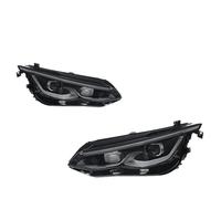 kjjukrhfs Kit De Accesorios Para Faros Delanteros LED Para VW Para Golf 8 Para MK8 2021-2024 Conjunto Faros Celanteros Coche(Silver one pair)