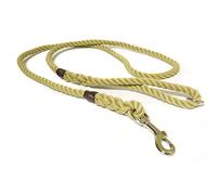 KJK Ropeworks Kjk - Cable de Clip y Anillo (6 mm x 120 cm), Color Natural