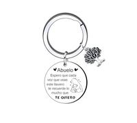 KJKJKJ Regalo Abuelo, Regalo Abuelo Llavero Regalo Abuelo Cumpleaños Regalo Abuelo Navidad Regalo del Día del Abuelo Regalos Abuelo Aniversario Regalo Abuelo Original Regalo Abuelo Personalizado (3)