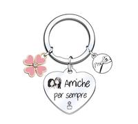 KJKJKJ Regalo de Buenos Amigos Regalo Amiga Llaveros Para Amigas y Hermanas Llaveros para Tu Mejor Amiga Regalo Amigas Originales Regalos de Cumpleaños Regalo Graduación Regalo Navidad (7)