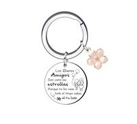KJKJKJ Regalo de Buenos Amigos Regalo Amiga Llaveros Para Amigas y Hermanas Llaveros para Tu Mejor Amiga Regalo Amigas Originales Regalos de Cumpleaños Regalo Graduación Regalo Navidad (3)