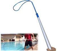 KJoBDwz Pértigas de Salvamento Gancho de Rescate for Poste Piscina Que Salva Vidas for Nadadores se ahogan