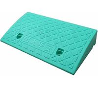 KJoBDwz Rampas de Goma Rampa de Acceso for vehículos, Panel de Asistencia for subidas, aceras y Acceso for sillas de Ruedas(Green,50 * 27 * 8cm/20 * 11 * 3.1in)