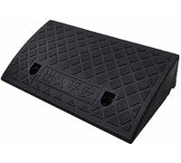 KJoBDwz Rampas de Goma Rampa de Acceso for vehículos, Panel de Asistencia for subidas, aceras y Acceso for sillas de Ruedas(Nero,50 * 27 * 9cm/20 * 11 * 3.5in)