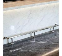 KJoBDwz Reposapiés para barra de bar Barra for pies for barra e isla de cocina Reposapiés debajo del mostrador for sentarse cómodamente