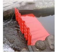 KjoiDWz 2 Packs Flood Control Water Baffle，Barrier Flood For Engineering Rivers Ramp Underground Garage