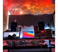 KjoiDWz 3D Thundercloud LED Light Kit, App Control, DIY Dynamic Effect, Suitable For Adult Home Theater(5m/16.4ft)