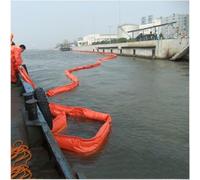 KjoiDWz Barrera contra inundaciones, valla de PVC for petróleo, valla flotante for contención de petróleo, caucho engrosado que previene la contaminación e intercepta la basura.(0.9X10M)