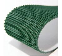 KjoiDWz Cinta transportadora de PVC verde, repuesto for transporte industrial, utilizada en maquinaria y logística.(360x50x0.5cm)