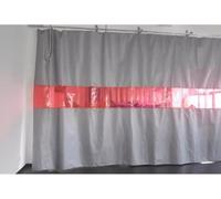 KjoiDWz Cortina de soldadura for colgar en la pared, con fibra de vidrio recubierta de silicona y retardante de llama, grosor de 0,5 mm (20 milésimas de pulgada)(1x2 m/3.3x6.6 ft)