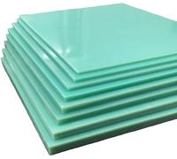 KjoiDWz Láminas de fibra de vidrio FR4, placa aislante de fibra, tableros de resina epoxi de 500 × 500 mm(500 * 500 * 6mm)