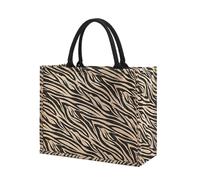 KJOLWHCQ Bolsa de compras de yute, regalo reutilizable con asas, grandes favores de lona con, bolsas de arpillera, forro impermeable, lavable, for dama de honor, boda, viajes(Style B)