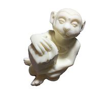 KJOLWHCQ Estatua Feng Shui del Zodiaco Chino de los Doce Animales, Figuras Coleccionables de Año Nuevo, Decoración for Coche o Mesa - Buey(3.15x2.95x1.77 Inch)