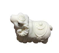 KJOLWHCQ Estatua Feng Shui del Zodiaco Chino de los Doce Animales, Figuras Coleccionables de Año Nuevo, Decoración for Coche o Mesa - Buey(2.76x3.15x1.57 Inch)