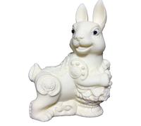 KJOLWHCQ Estatua Feng Shui del Zodiaco Chino de los Doce Animales, Figuras Coleccionables de Año Nuevo, Decoración for Coche o Mesa - Buey(3.94x2.95x1.77 Inch)