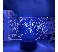 KJsdaADSA Luz de ilusión 3d luz de noche led banana fish para decoración de dormitorio regalo de cumpleaños anime banana fish niños regalos de cumpleaños 16 colores