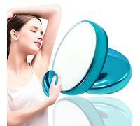 KJTOC Removedor de vello: Nano Borrador de pelo con mango ergonómico para la depilación en piernas y brazos femeninos-Removedor de vello fácil y cómodo sin dolor de afeitado. (azul)