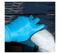 KJUEQ Goma de nitrilo Doble con doble recubierto Palma Térmica Térmico Grip Guante invierno Impermeable(3 Pairs,XX-Large)