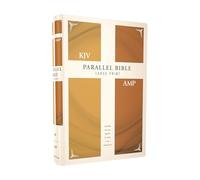 KJV, Amplified, Parallel Bible, Large Print, Hardcover, Red Letter: Two Bible Versions Together for Study and Comparison