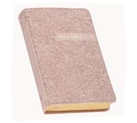 KJV Bible Compact Faux Leather, Pink