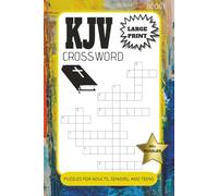 KJV Crossword Puzzles: Crossword Puzzles with Easy to Read Print about KJV Scripture, Bible Stories, Bible Trivia and More | 6x9 inches, 110 Pages | ... Gift for Vacations, Holidays, and Relaxation