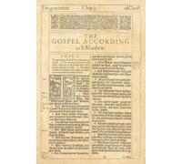KJV Gospel of Matthew Title Page - Notebook Journal (200 Lined Pages)