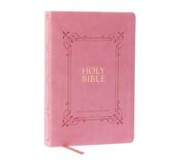 KJV Holy Bible: Large Print with 53,000 Center-Column Cross References, Pink Leathersoft, Red Letter, Comfort Print (Thumb Indexed): King James ... Cross References, Red Letter, Comfort Print