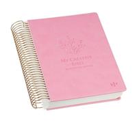 KJV Holy Bible, My Creative Bible - Illustrators Edition, Journal Space, Hardcover, King James Version, Pink