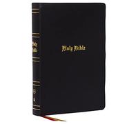 KJV Holy Bible: Super Giant Print with 43,000 Cross References, Black Genuine Leather, Red Letter, Comfort Print: King James Version